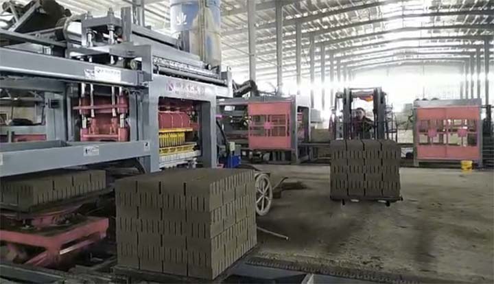 免燒磚機(jī)、水泥磚機(jī)-應(yīng)用案例