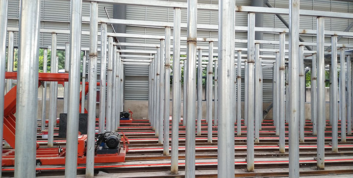 RGV子母車全自動制磚線